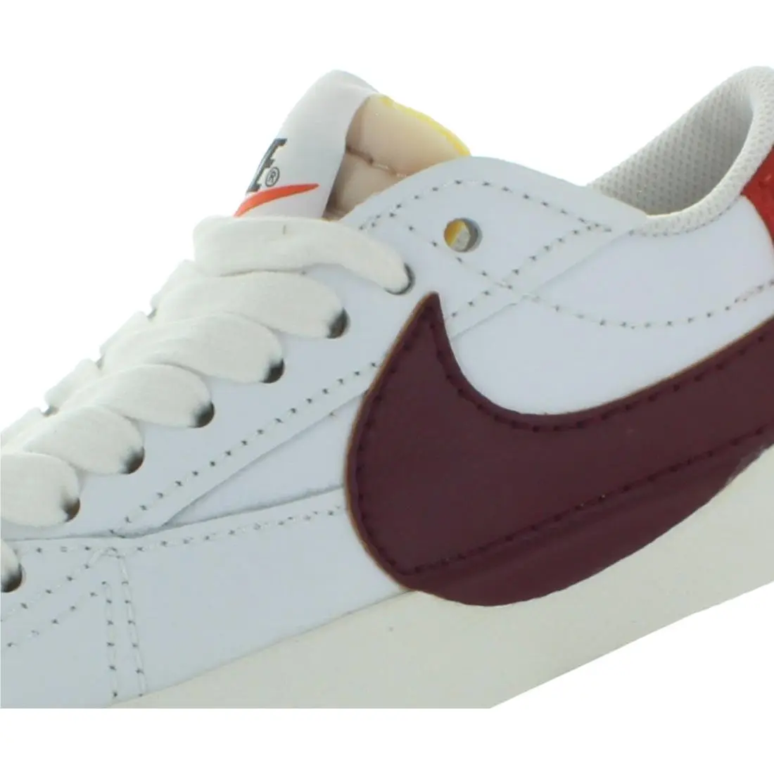 Nike shoes - Nike Blazer - Blazer - DQ1470-104 - White, Full: White/Dark Beetroot/Cinnabar (UPC: 196149225234) 0
