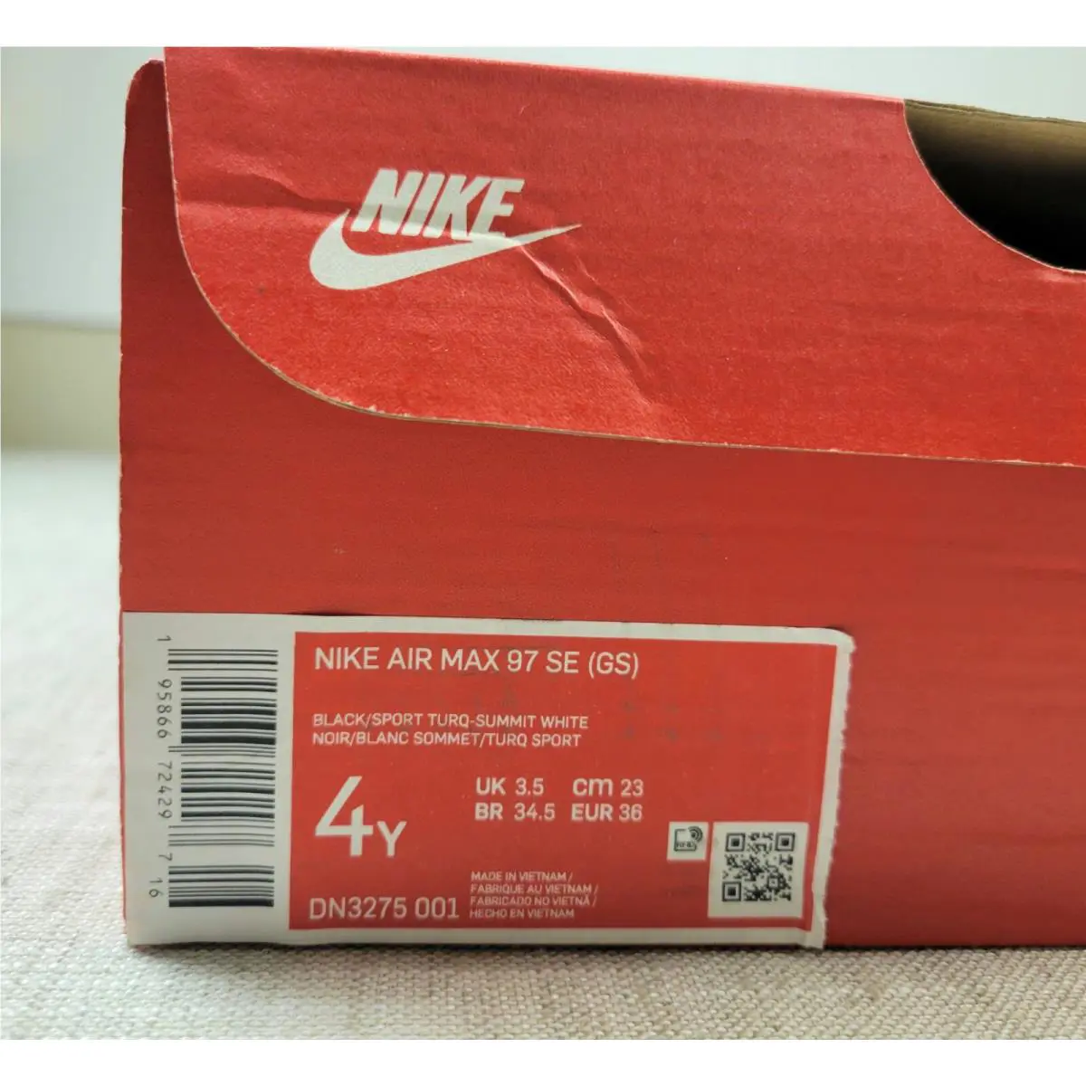 Nike shoes - NIKE Air Max 97 SE - DN3275-001 - Black Turquoise White 12