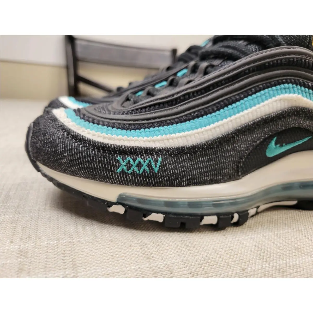Nike shoes - NIKE Air Max 97 SE - DN3275-001 - Black Turquoise White 9