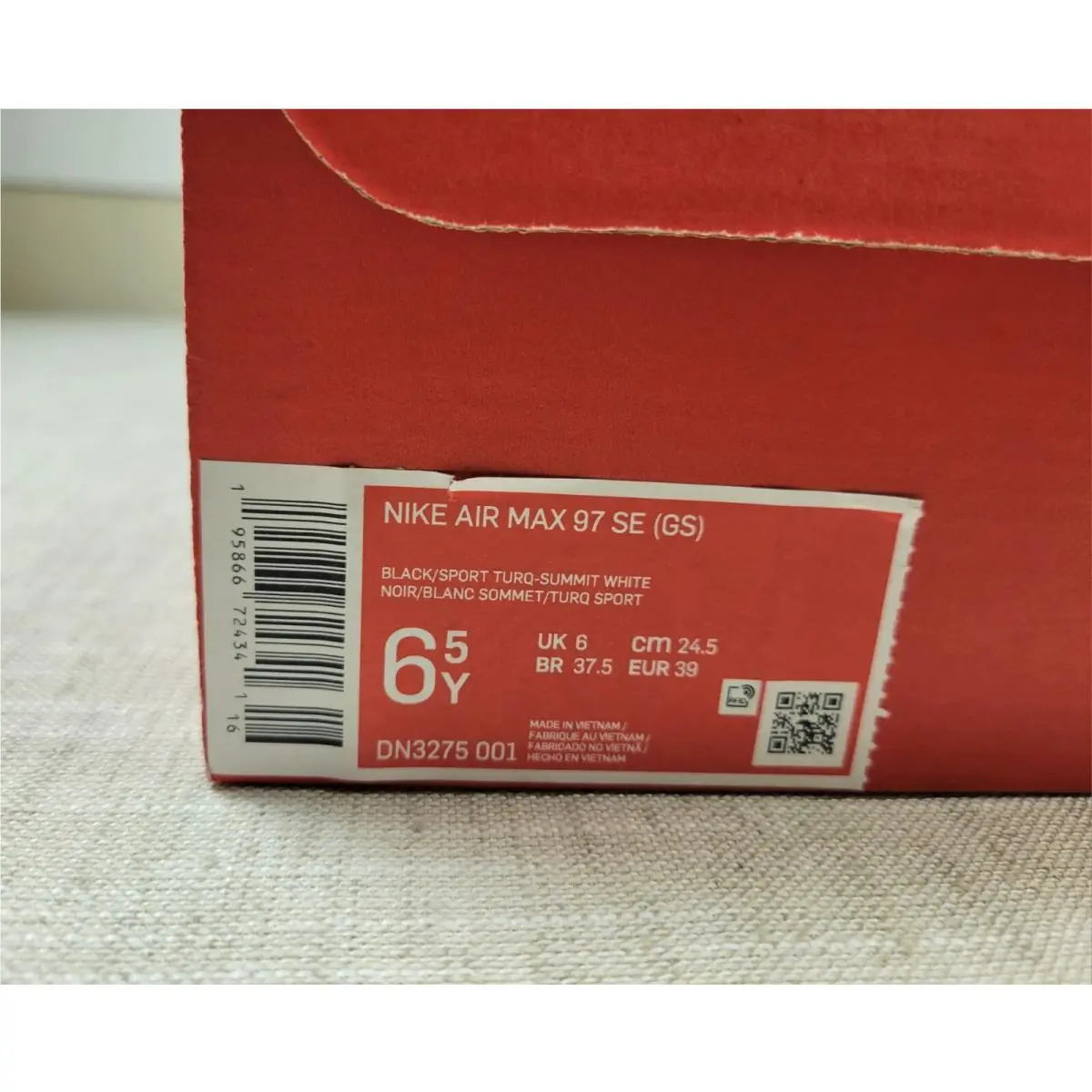 Nike shoes - NIKE Air Max 97 SE - DN3275-001 - Black Turquoise White 12