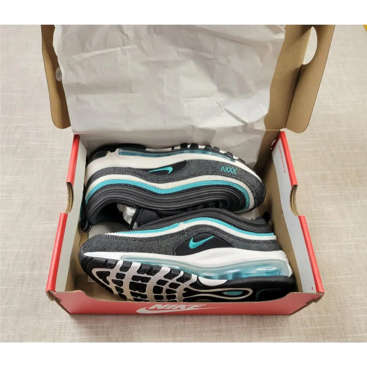 Nike shoes - NIKE Air Max 97 SE - DN3275-001 - Black Turquoise White 0