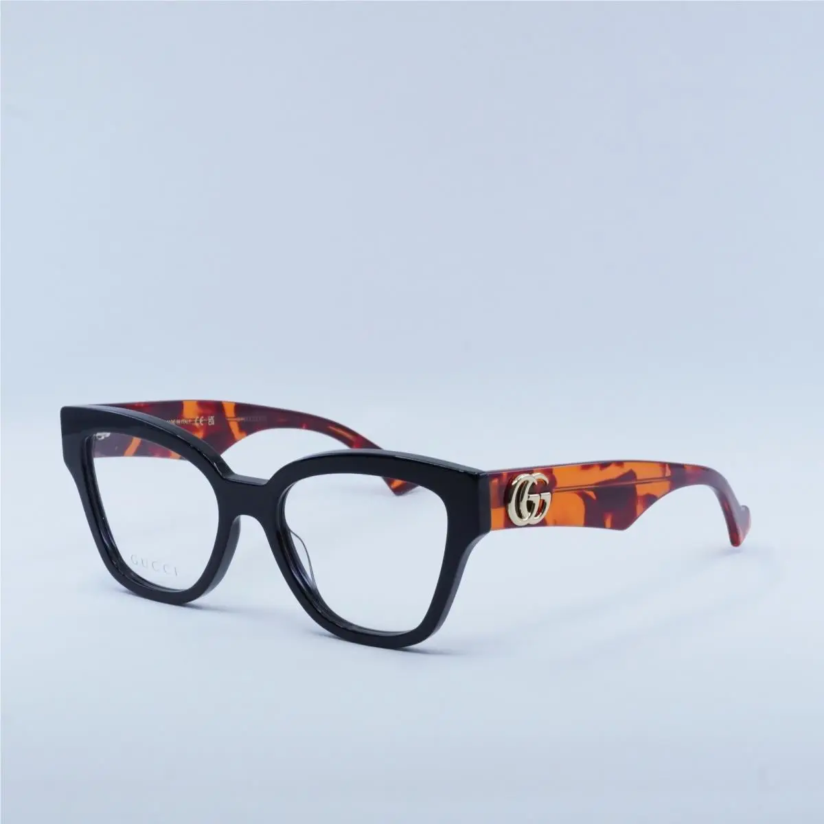 GG1424O 007 Black/havana 54mm Eyeglasses by Gucci