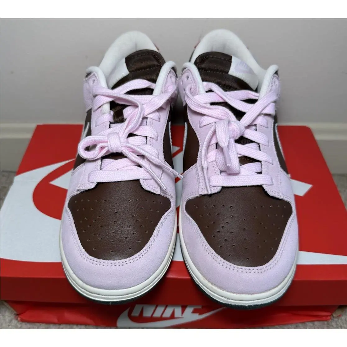 Nike shoes - Nike Dunk Low - Dunk Low - HM0987-200 - Cacao Wow/Pink Foam/University Red/Pale Ivory (UPC: 197599084488) 0