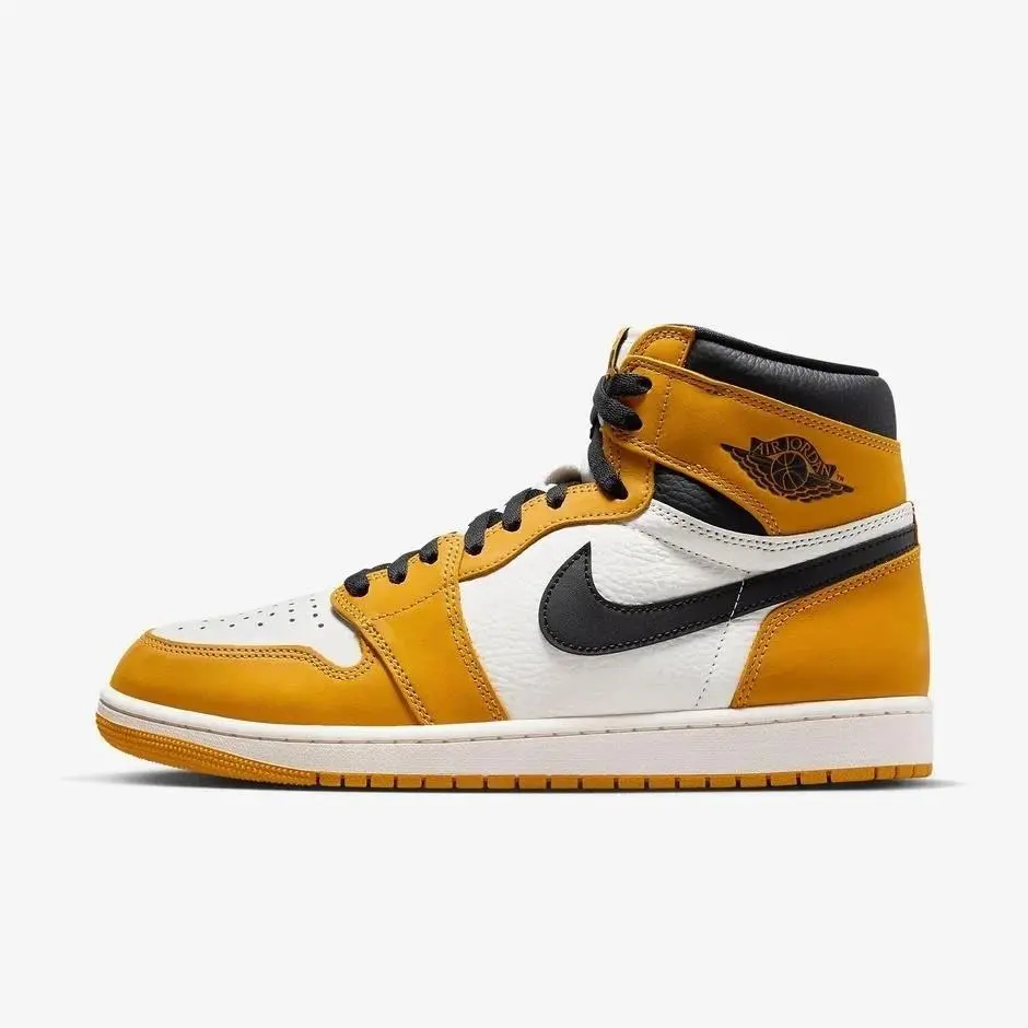 Nike shoes - Nike Air Jordan 1 Retro High OG GS - FD1437-701 - Yellow (UPC: 196975678419) 0