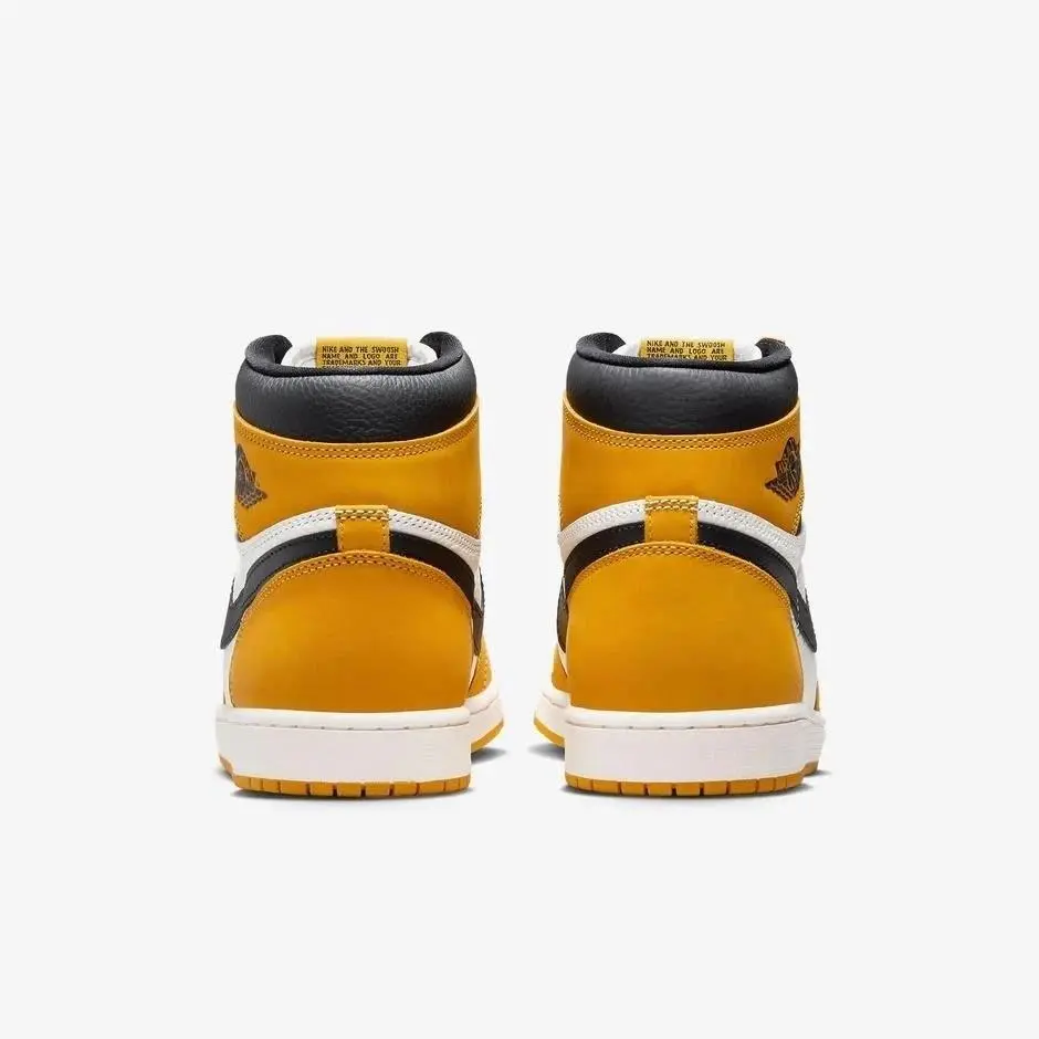 Nike shoes - Nike Air Jordan 1 Retro High OG GS - FD1437-701 - Yellow (UPC: 196975678419) 2