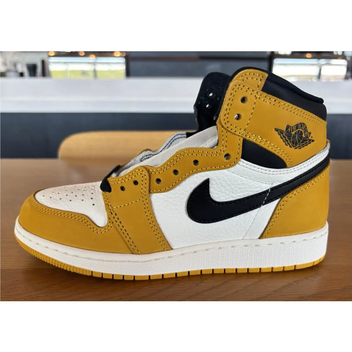 Nike shoes - Nike Air Jordan 1 - Air - FD1437-701 - Yellow 1