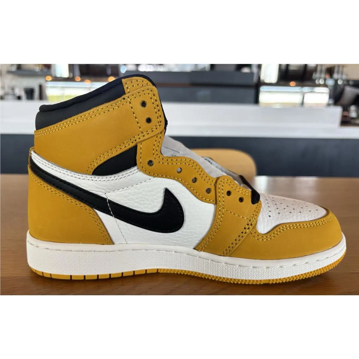 Nike shoes - Nike Air Jordan 1 - Air - FD1437-701 - Yellow 2