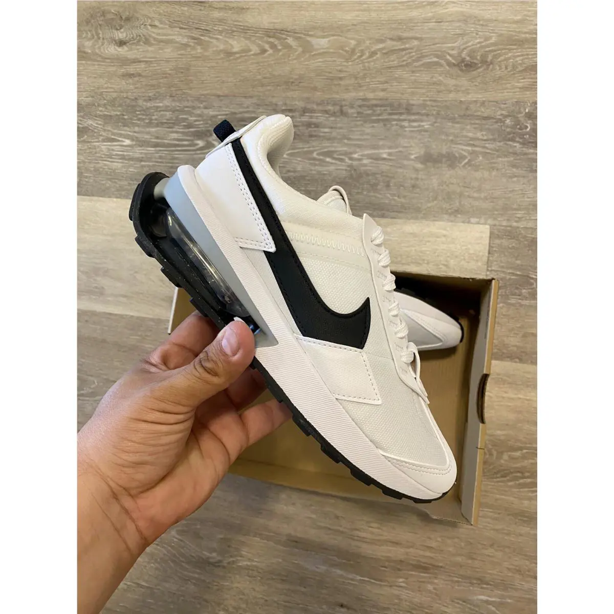 Nike shoes - Nike Air Max Pre-Day LX - DH5106-100 - White-Black-Metallic Silver (UPC: 195866185784) 8
