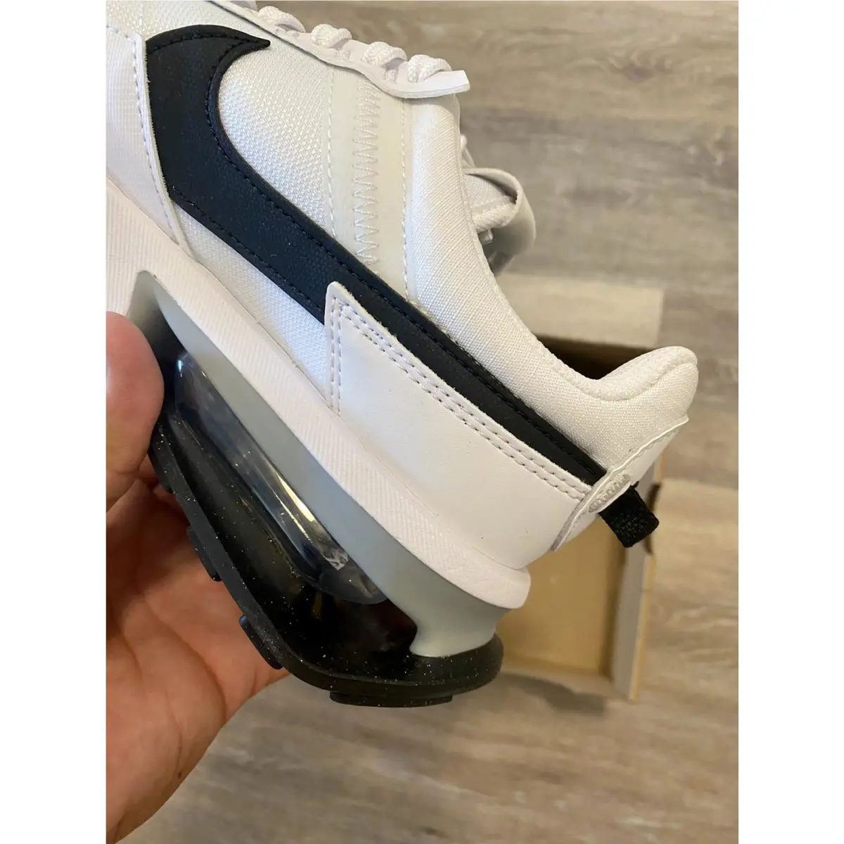 Nike shoes - Nike Air Max Pre-Day LX - DH5106-100 - White-Black-Metallic Silver (UPC: 195866185784) 1
