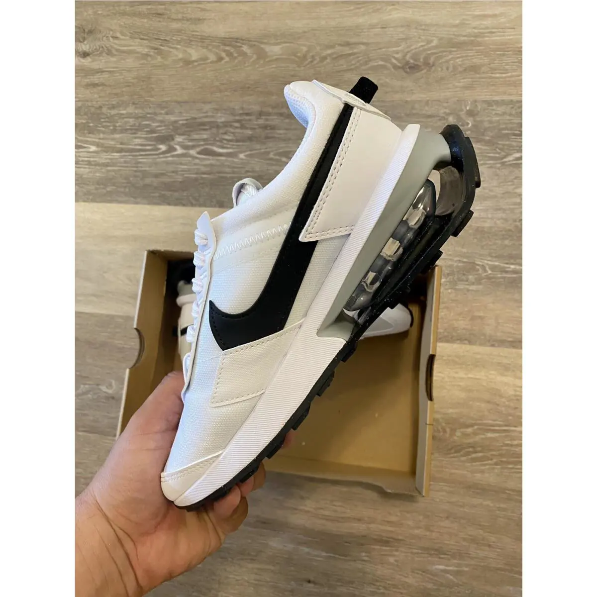 Nike shoes - Nike Air Max Pre-Day LX - DH5106-100 - White-Black-Metallic Silver (UPC: 195866185784) 3