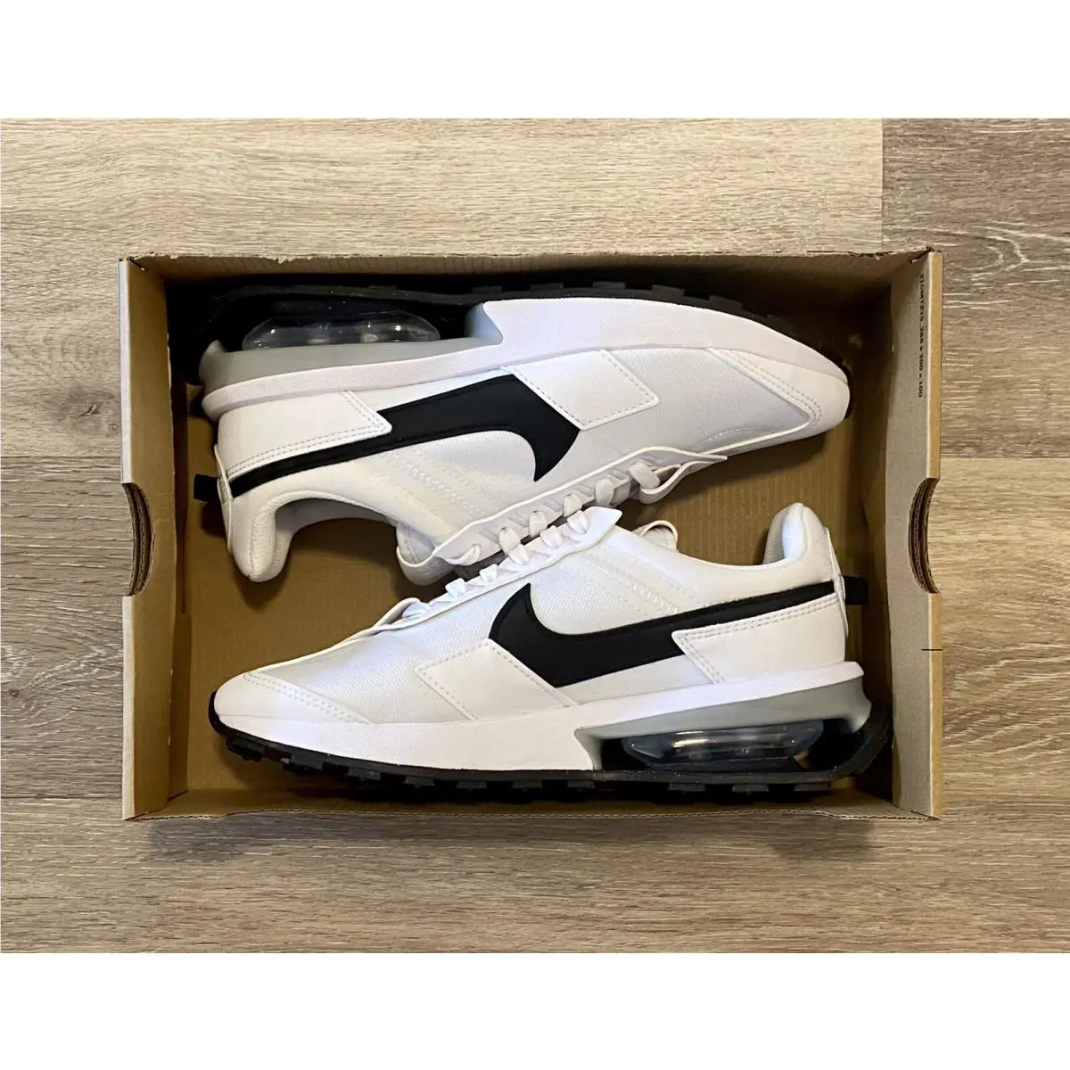 Nike shoes - Nike Air Max Pre-Day LX - DH5106-100 - White-Black-Metallic Silver (UPC: 195866185784) 5