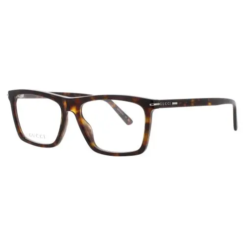 Gucci GG1445O 002 56 Eyeglasses Brown Frame 56 mm