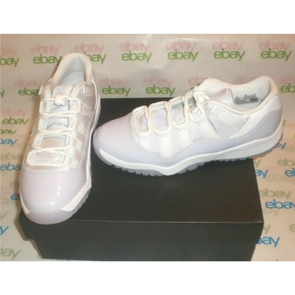 Nike shoes - Air Jordan 11 Low - Air Low - 580522-101 - Purple 0