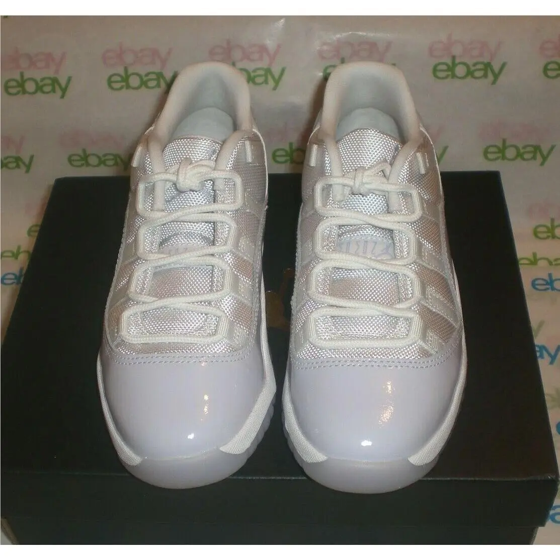 Nike shoes - Air Jordan 11 Low - Air Low - 580522-101 - Purple 1