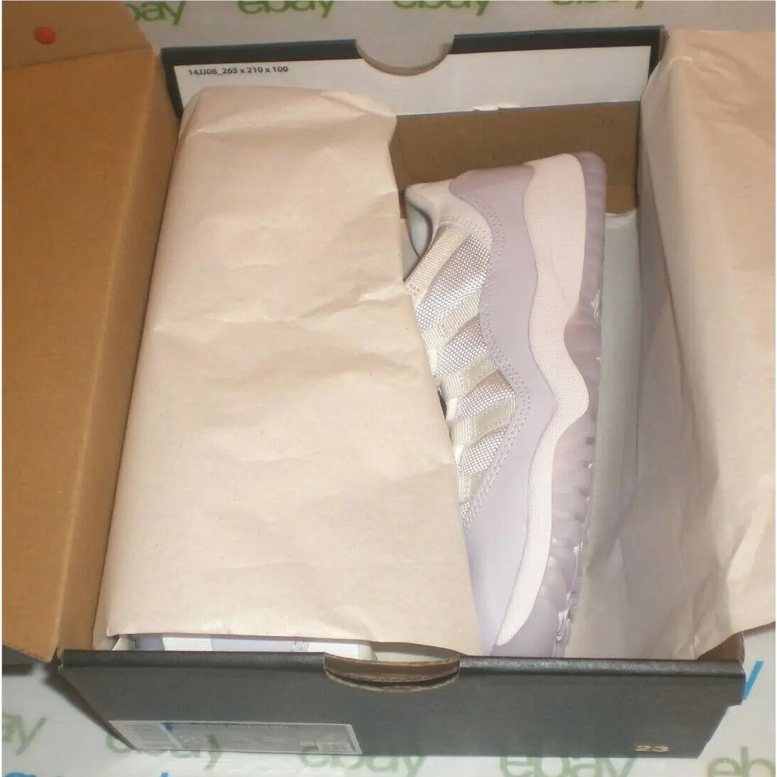 Nike shoes - Air Jordan 11 Low - Air Low - 580522-101 - Purple 2