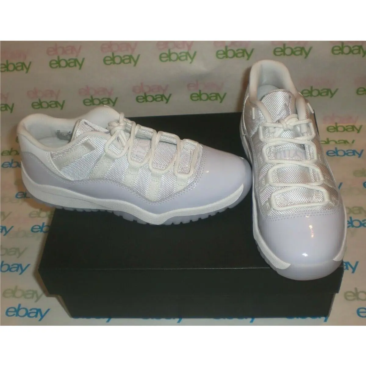 Nike shoes - Air Jordan 11 Low - Air Low - 580522-101 - Purple 0