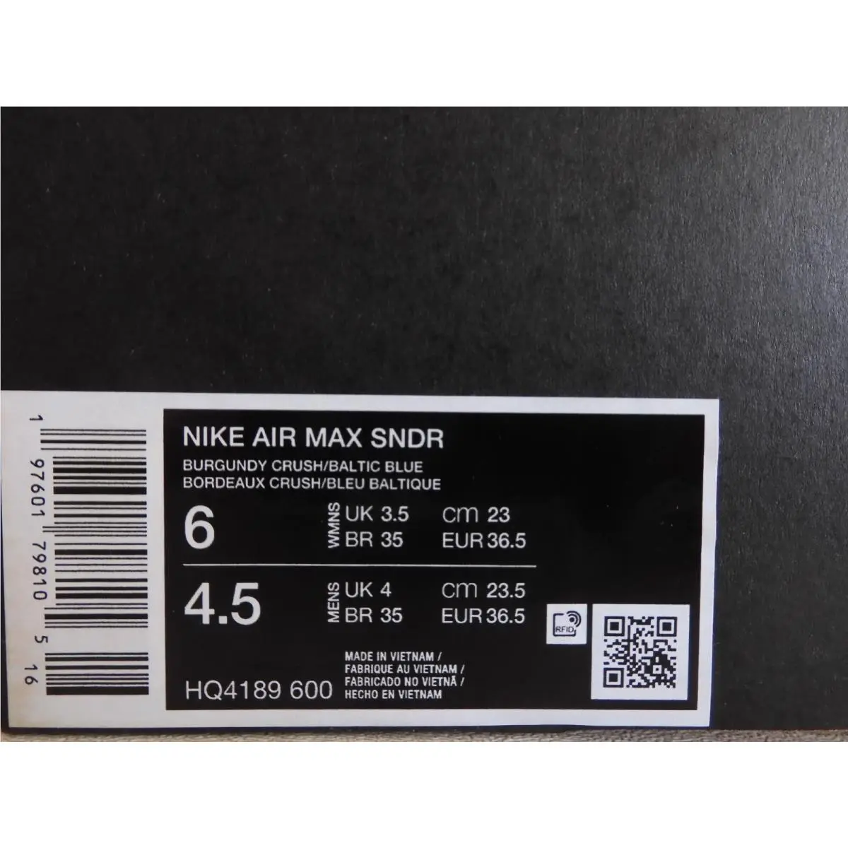 Nike shoes - Nike Air Max Sunder - Air Max Sunder - HQ4189-600 - Red (UPC: 197601798105) 3