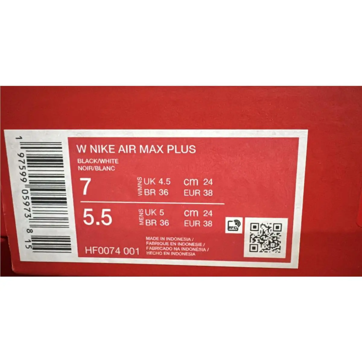 Nike shoes - Nike Air Max TN - Air Max - HF0074-001 - Black 5