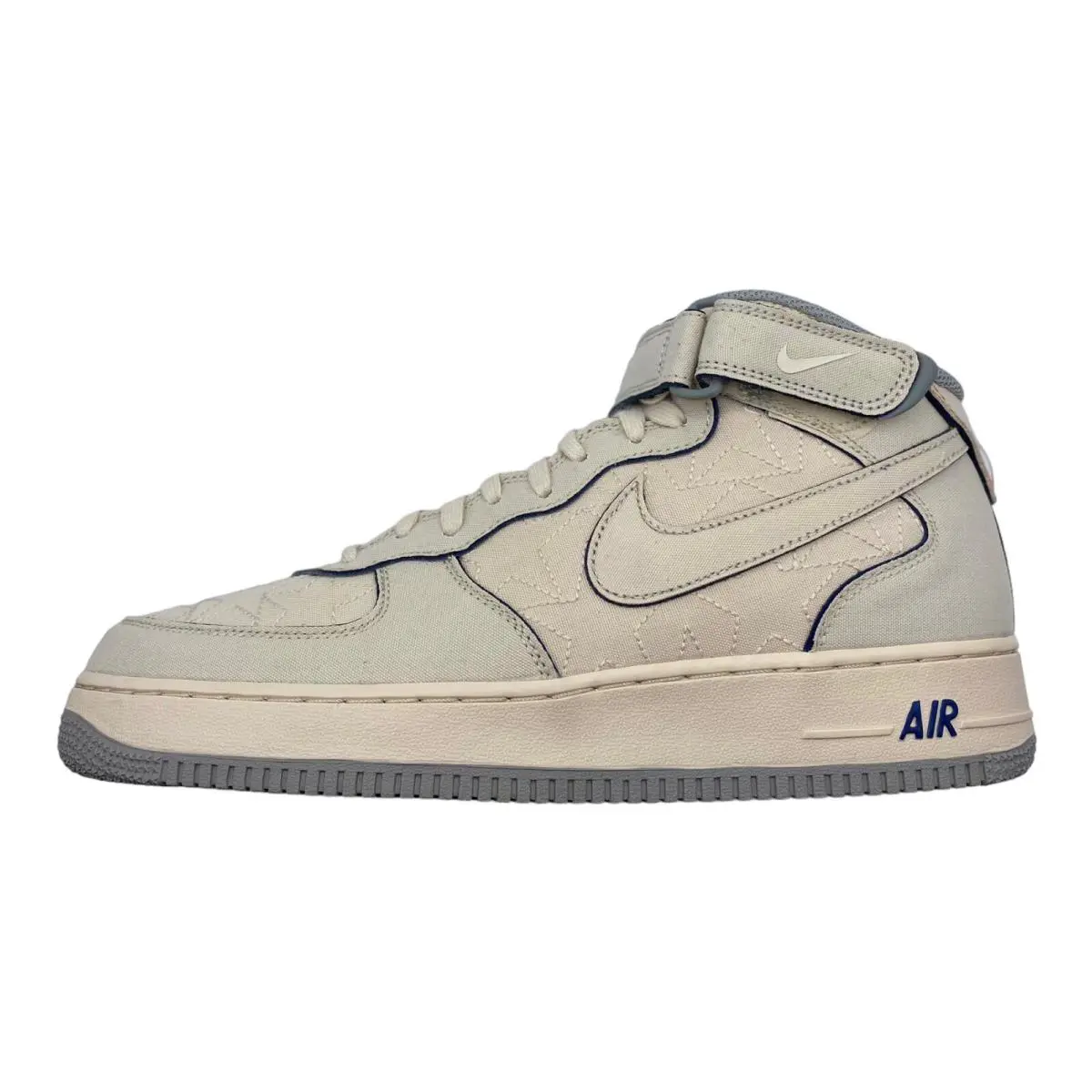 Nike Air Force 1 Mid `07 LX `tear Away Pearl White` DZ5367-219 - Men`s Size 11 - Pearl White/Pearl White-Medium Grey