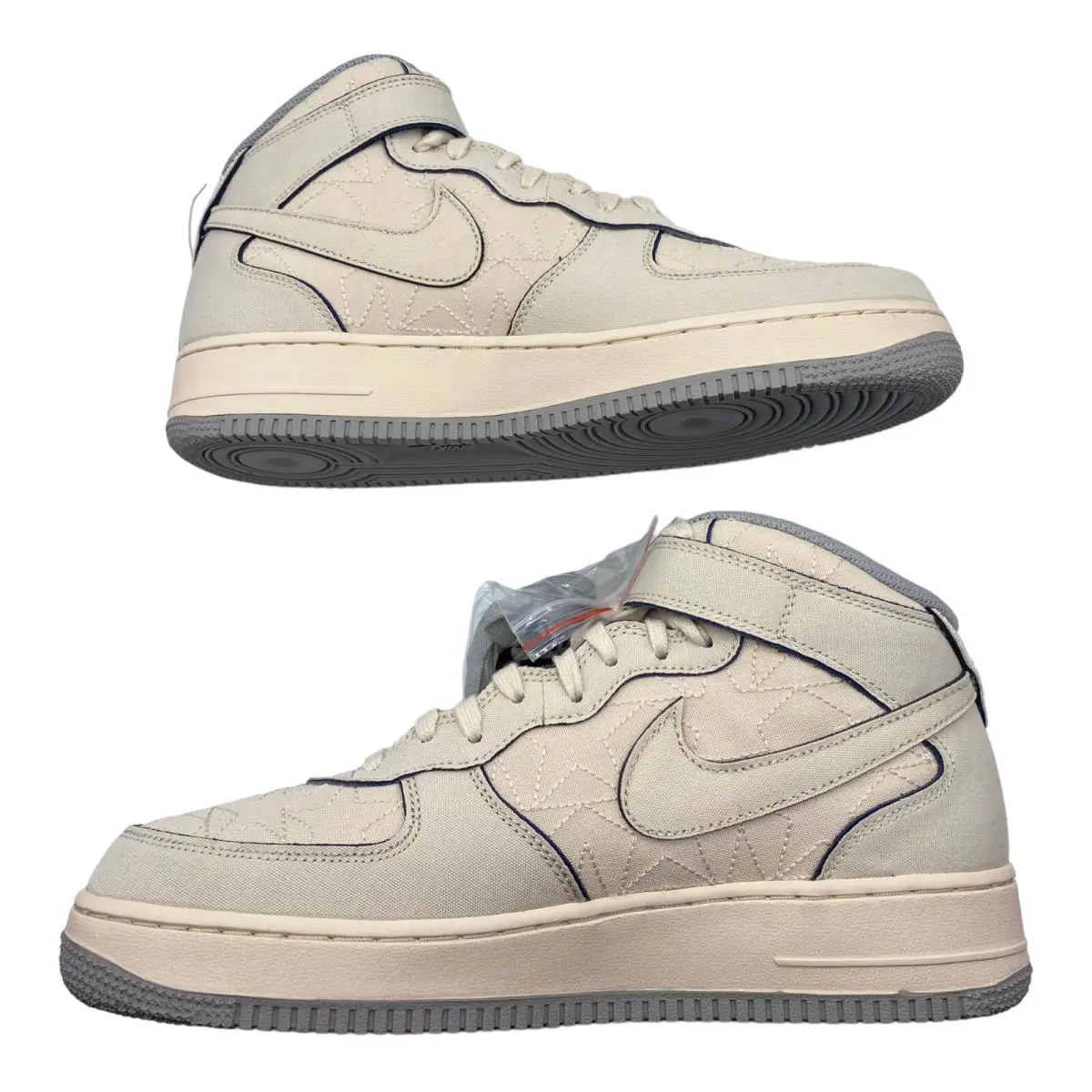 Nike shoes - Nike Air Force 1 Mid - DZ5367-219 - Pearl White/Pearl White-Medium Grey 3
