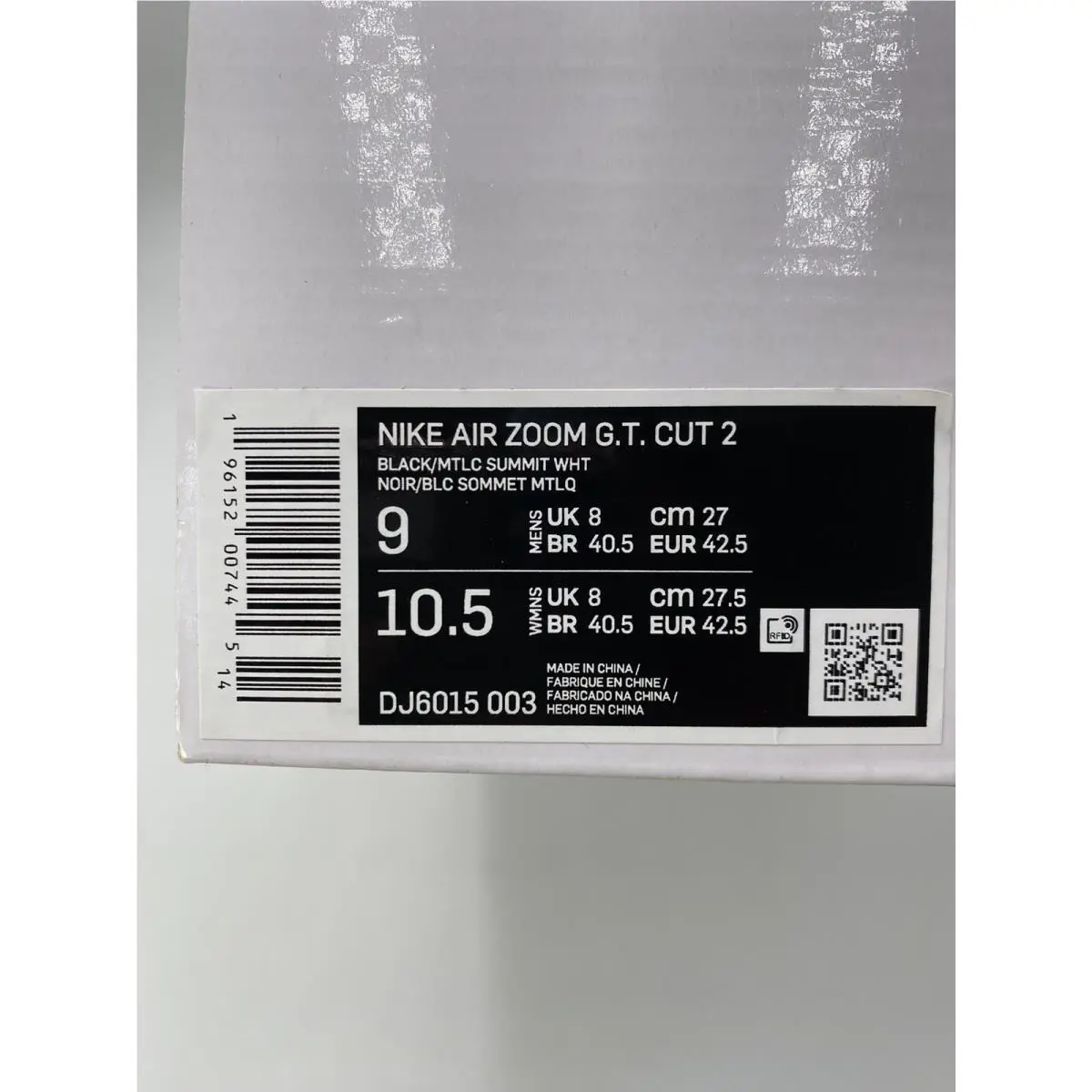 Nike shoes - Nike Air Zoom - Air Zoom - DJ6015 003 - Black/Mltc Summit WHT (UPC: 196152007445) 6