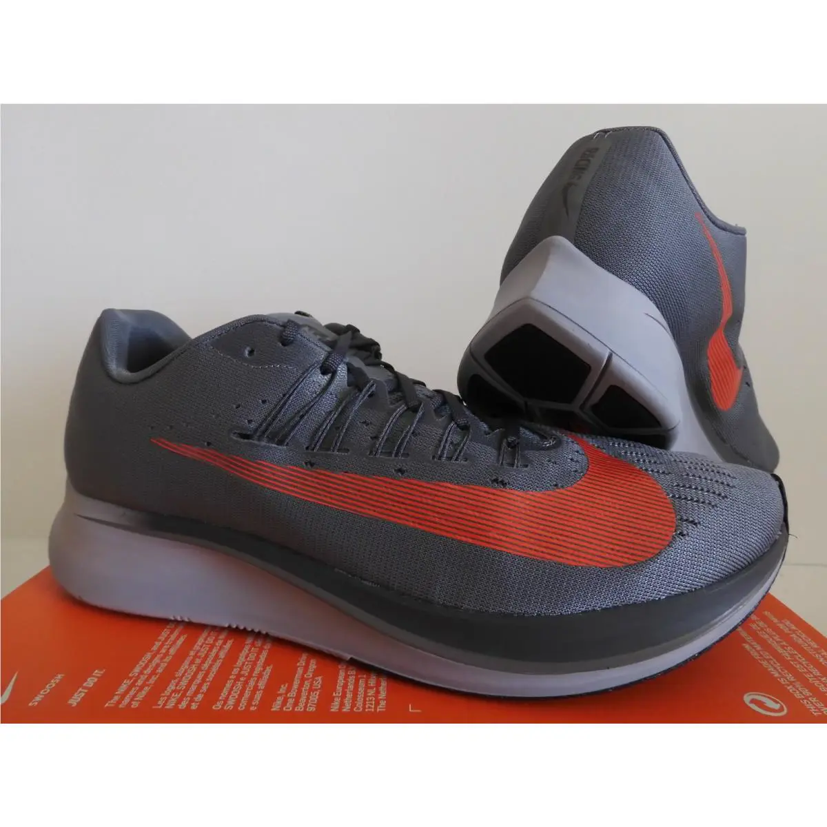 Nike shoes - Nike Zoom Fly - Zoom Fly - 880848 004 - Gray (UPC: 883412355643) 0