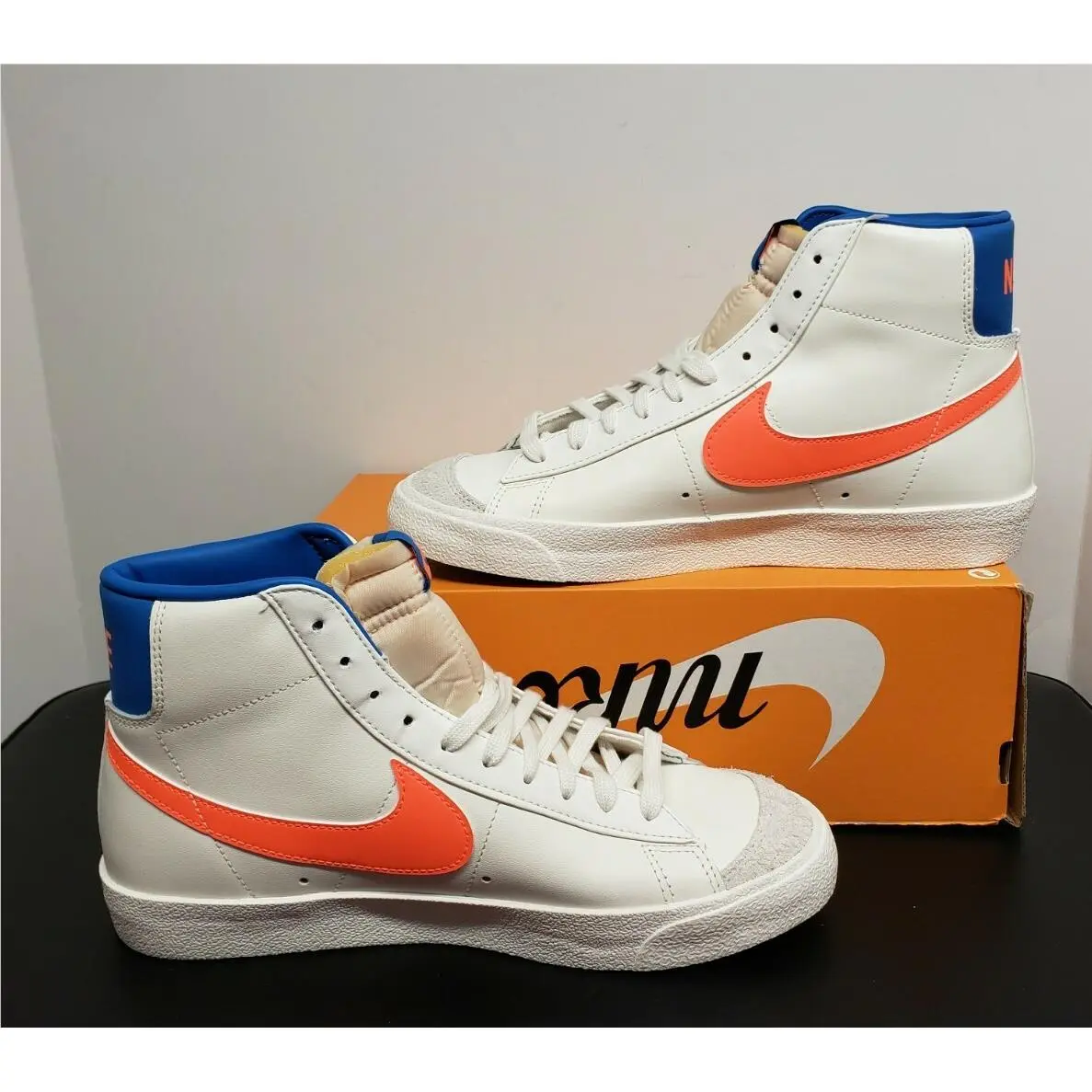 Nike shoes - Nike Blazer 77 - Blazer - DQ4692-100 - Sail/Total Orange 0