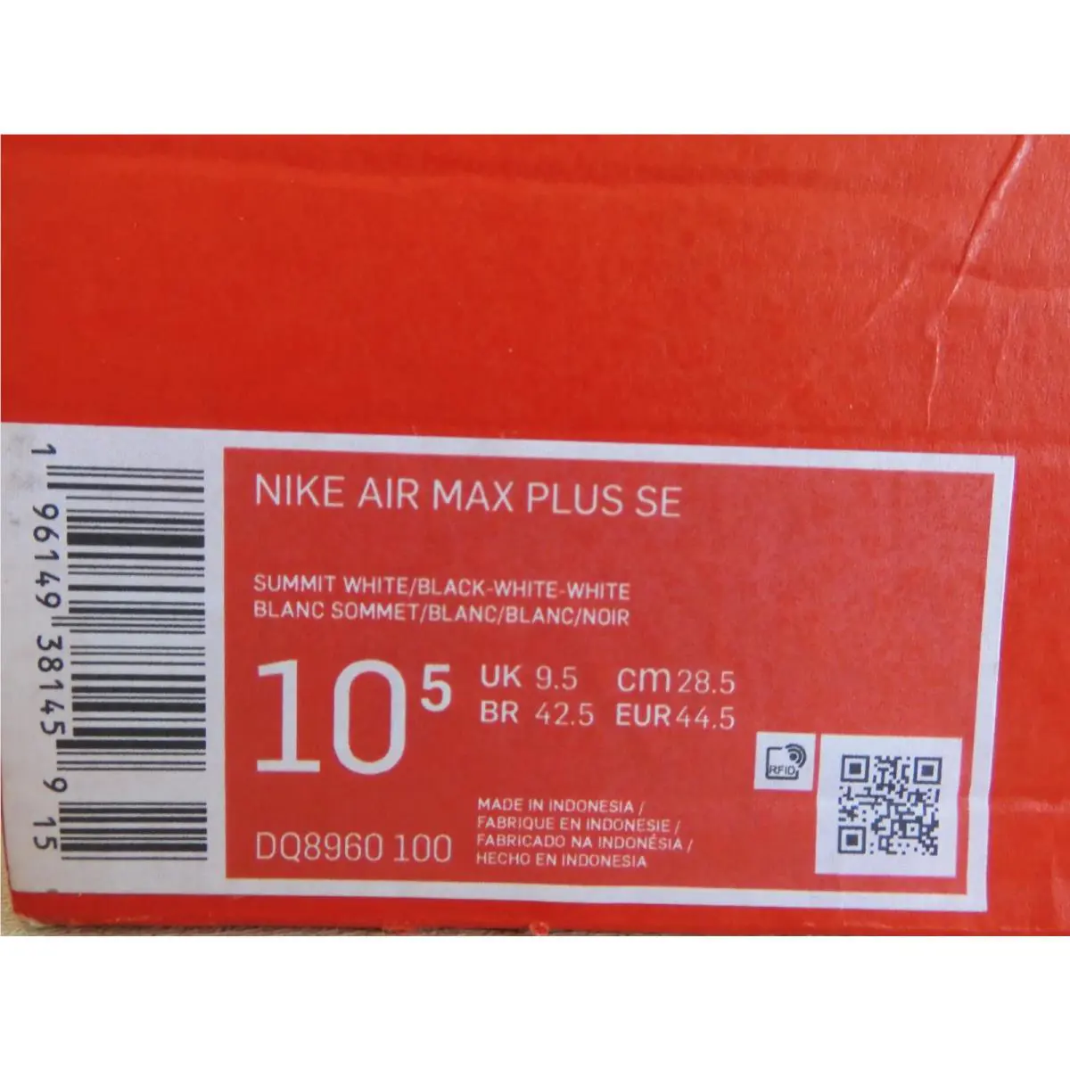 Nike shoes - Nike Air Max Plus - Air Max Plus - DQ8960-100 - White 4