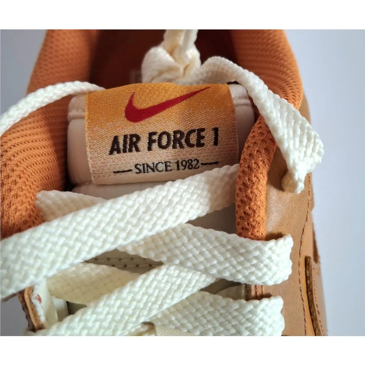 Nike shoes - Nike Air Force 1 `07 LV8 - HQ3639-720 - Sunset/Russet-Cacao WOW 13