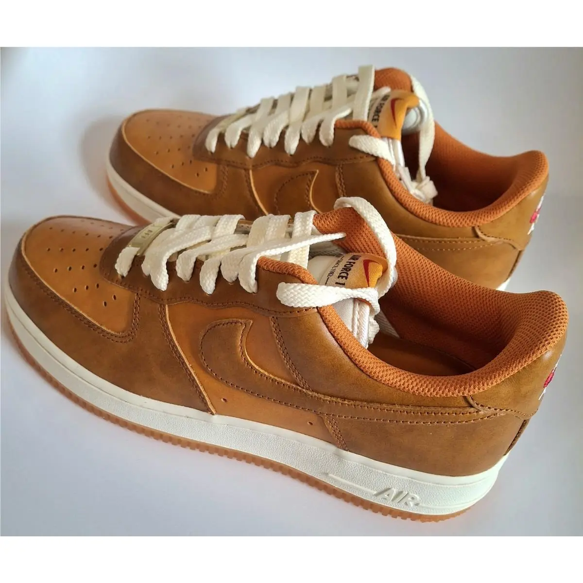 Nike shoes - Nike Air Force 1 `07 LV8 - HQ3639-720 - Sunset/Russet-Cacao WOW 8
