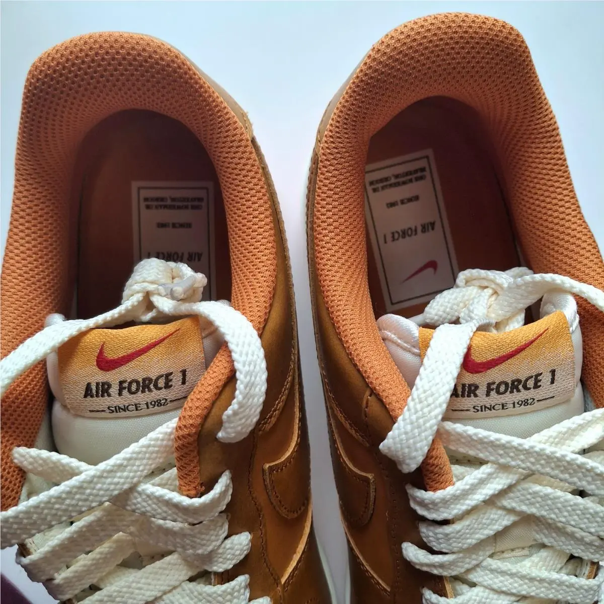 Nike shoes - Nike Air Force 1 `07 LV8 - HQ3639-720 - Sunset/Russet-Cacao WOW 11