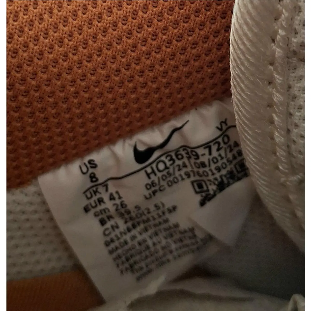 Nike shoes - Nike Air Force 1 `07 LV8 - HQ3639-720 - Sunset/Russet-Cacao WOW 15