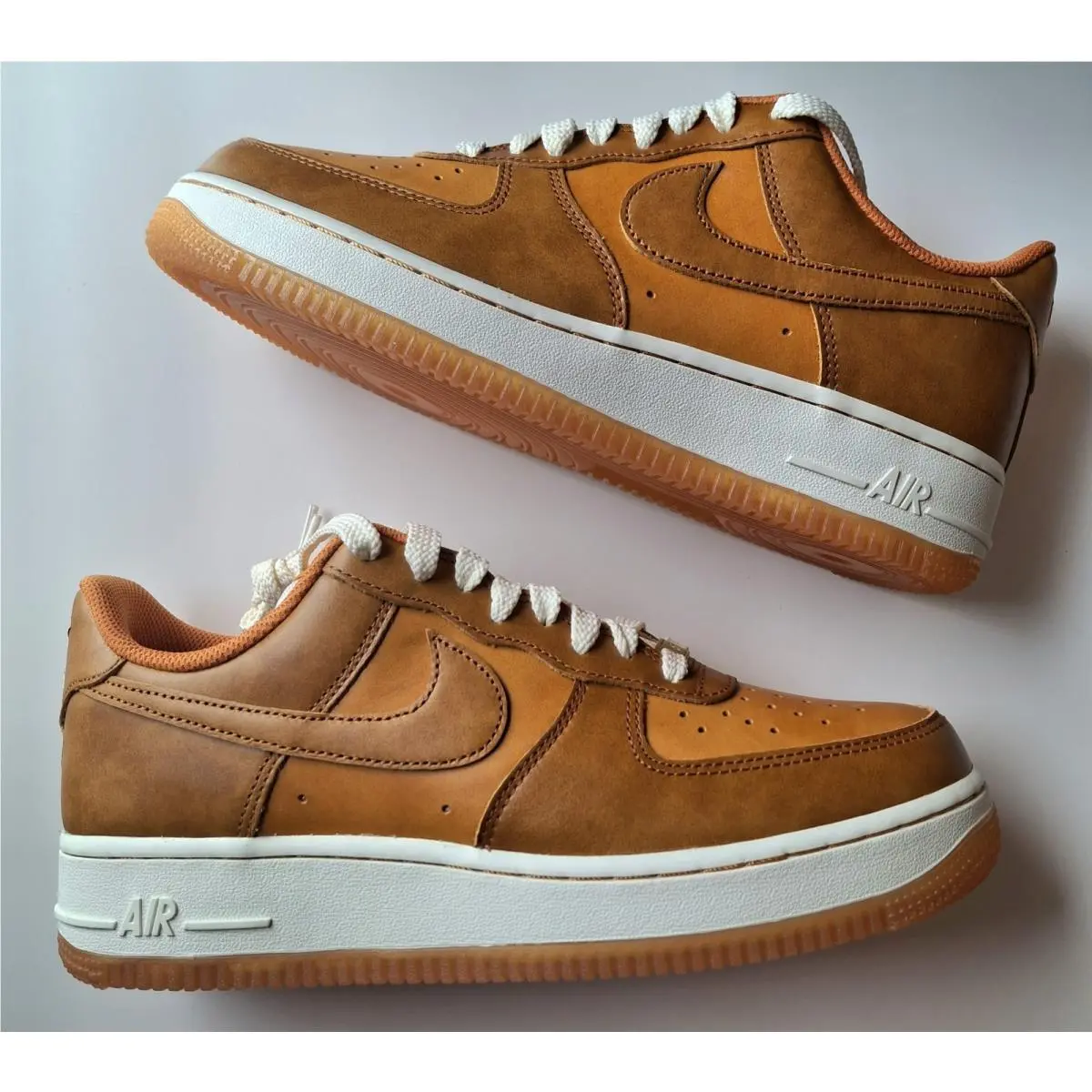 Nike shoes - Nike Air Force 1 `07 LV8 - HQ3639-720 - Sunset/Russet-Cacao WOW 1