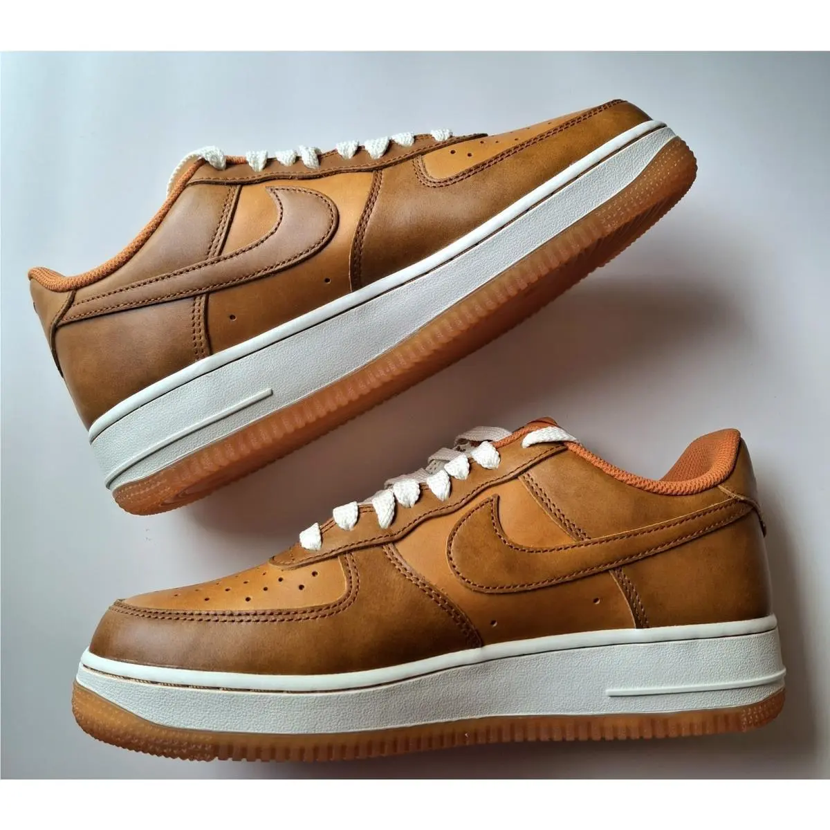 Nike shoes - Nike Air Force 1 `07 LV8 - HQ3639-720 - Sunset/Russet-Cacao WOW 2