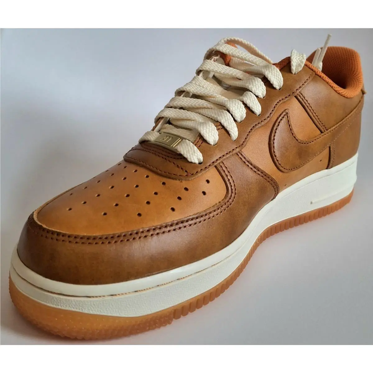 Nike shoes - Nike Air Force 1 `07 LV8 - HQ3639-720 - Sunset/Russet-Cacao WOW 3