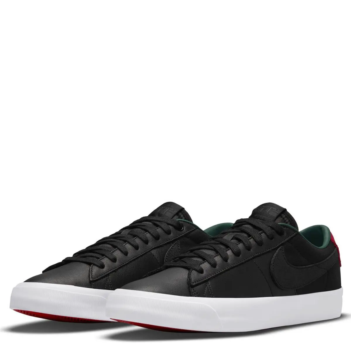 Nike SB Zoom Blazer Low Pro GT Prm Shoes - Black/varsityred - M 8 / W 9.5 - Black/VarsityRed