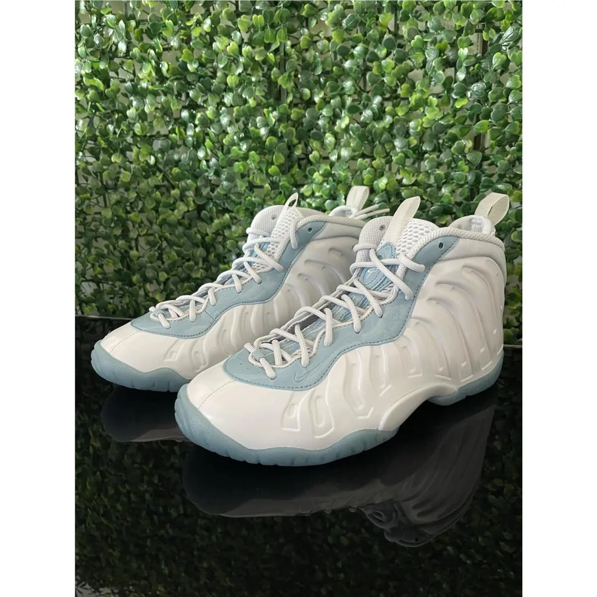 Nike shoes - Nike Little Posite - Little Posite - DM1090-400 - Aura/Worn Blue/White (UPC: 0195870275891) 1