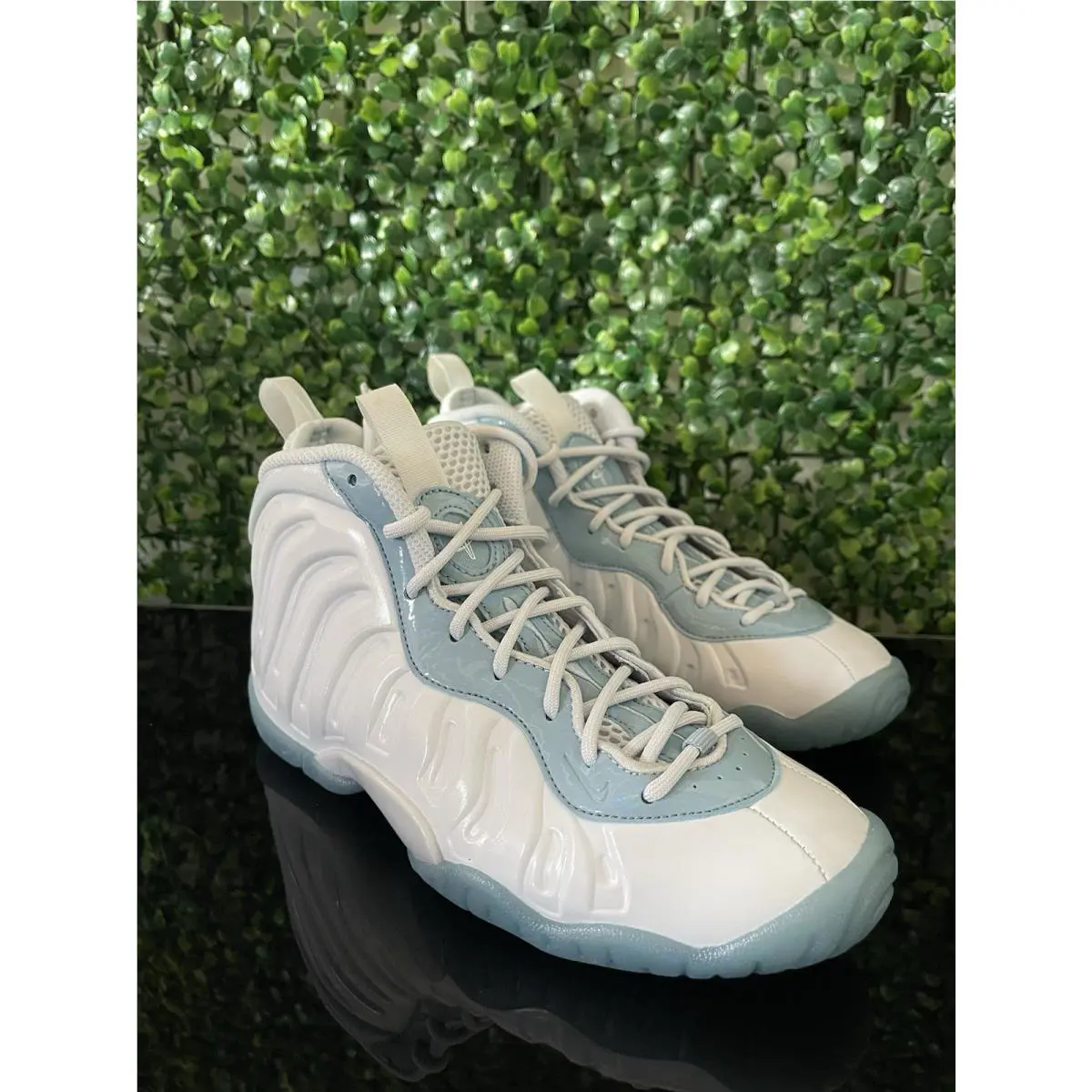 Nike shoes - Nike Little Posite - Little Posite - DM1090-400 - Aura/Worn Blue/White (UPC: 0195870275891) 2