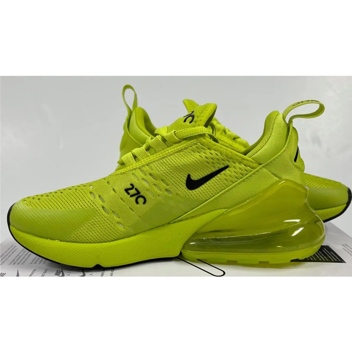 Nike shoes - Nike Air Max 270 - Air Max - DV2226-300 - Green/Black Athletic Tennis Ball (UPC: 195870854027) 4