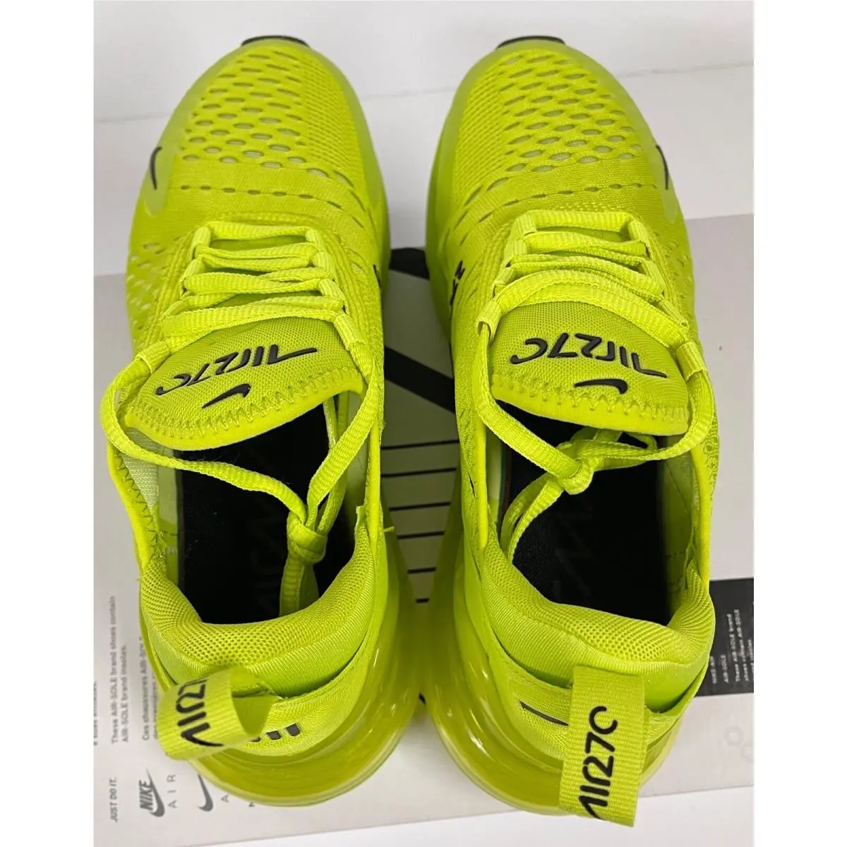 Nike shoes - Nike Air Max 270 - Air Max - DV2226-300 - Green/Black Athletic Tennis Ball (UPC: 195870854027) 7