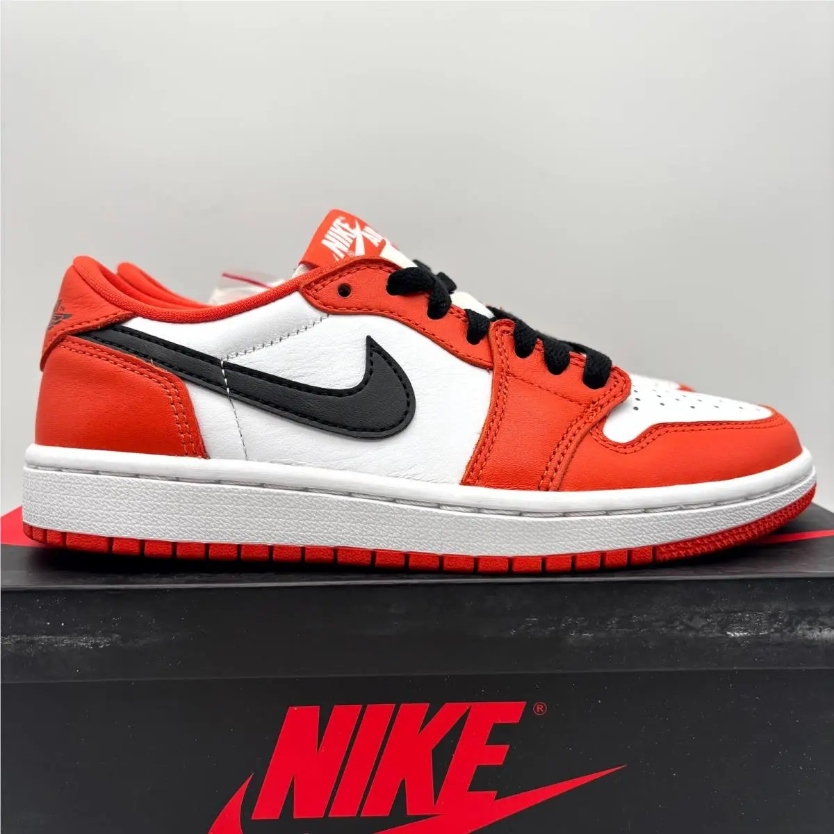 Nike Air Jordan 1 Low OG Starfish White Athletic Shoes US 6 Women`s CZ0775-801