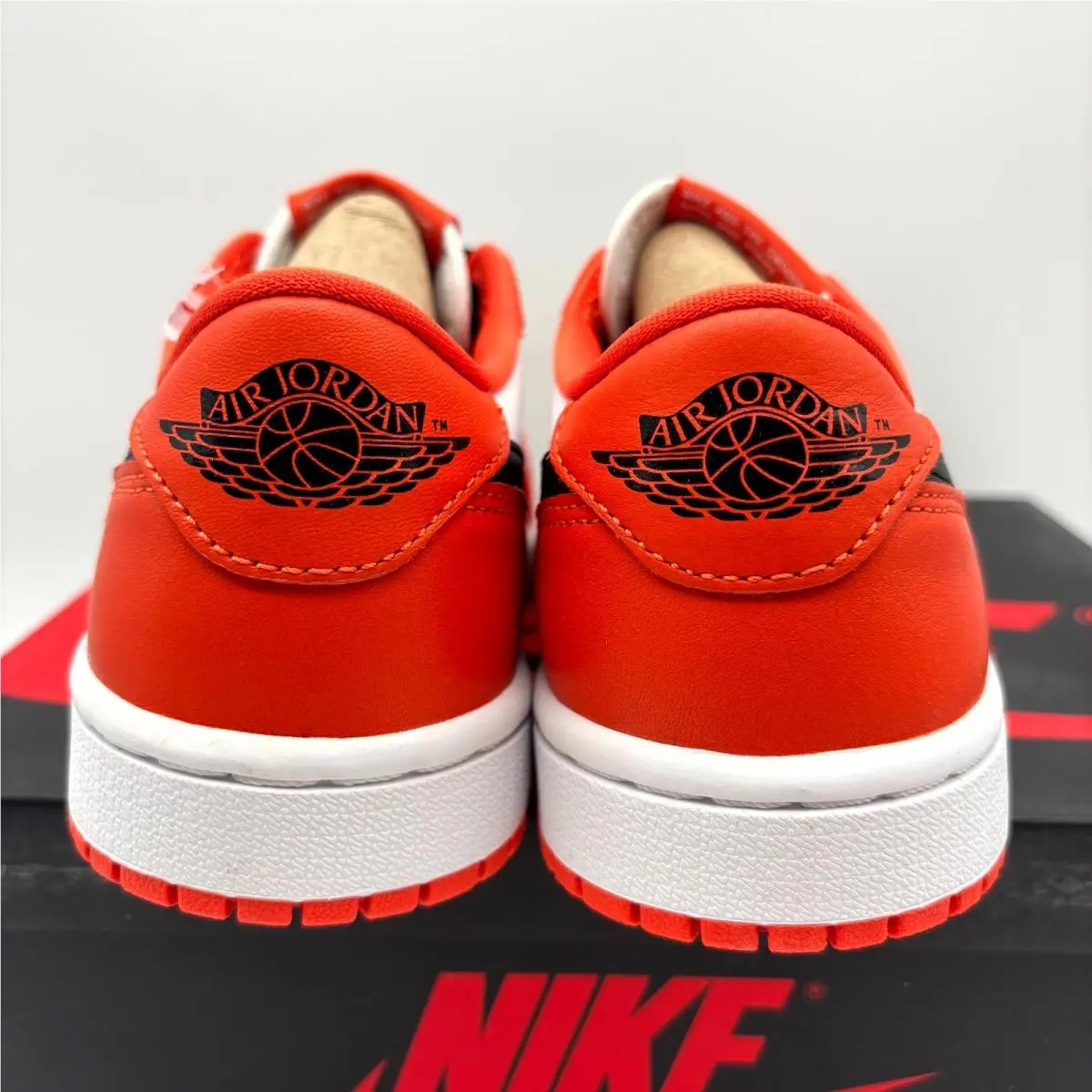 Nike shoes - Nike Air Jordan 1 Low OG CZ0775-801 - CZ0775801 - Starfish White Black (UPC: 195238847753) 2
