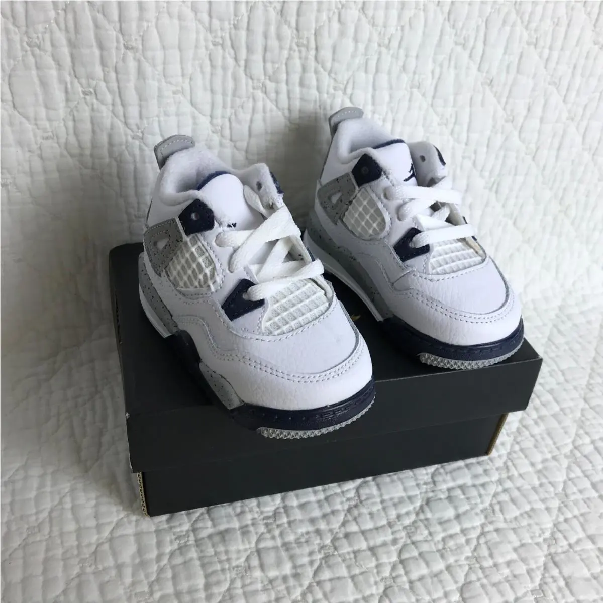 Nike shoes - BQ7670-140 - BQ7670-140 - White/Midnight Navy 8