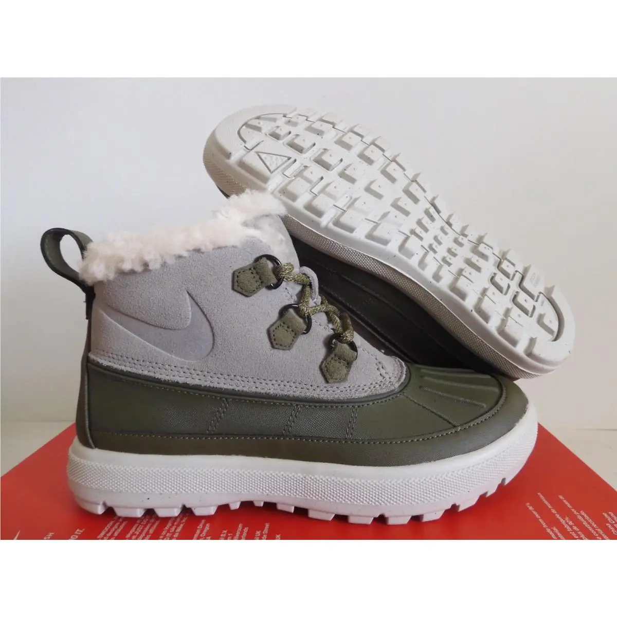 Nike Woodside Chukka 2 Boots Taupe Brown-light Bone Womens Sz 6.5 FD4623-131