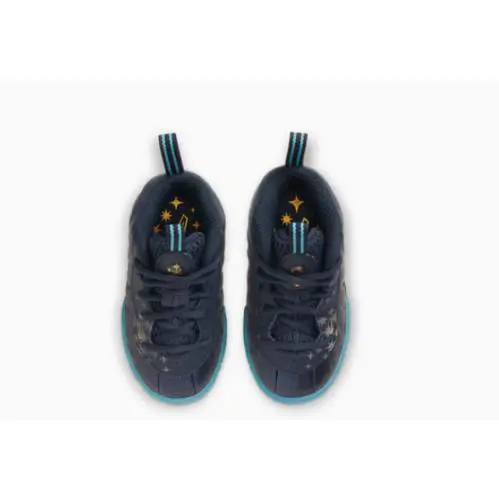 Nike shoes - Nike Little Posite One - Little Posite One - Blue 2