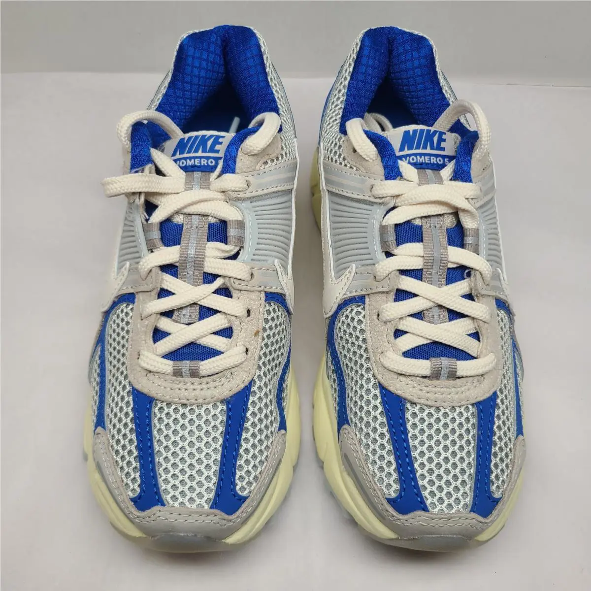 Nike shoes - Nike Zoom Vomero 5 - Zoom Vomero - IB4368-480 - Coconut Milk/Game Royal/White 5