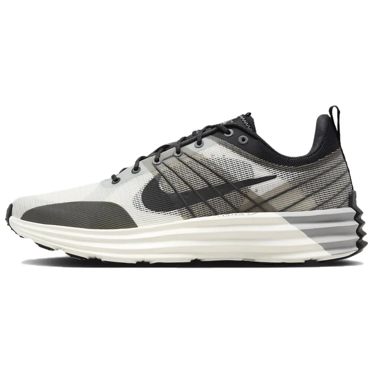 Sz 9 - Nike Lunar Roam Dv2440-102 Summit White/black - Multicolor