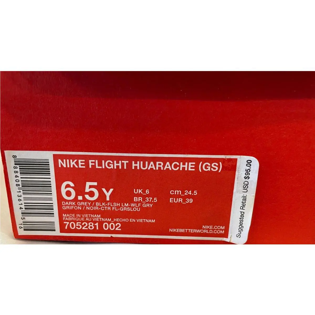 Nike shoes - Nike Flight Huarache - Flight Huarache - Gray (UPC: 888408136145) 5
