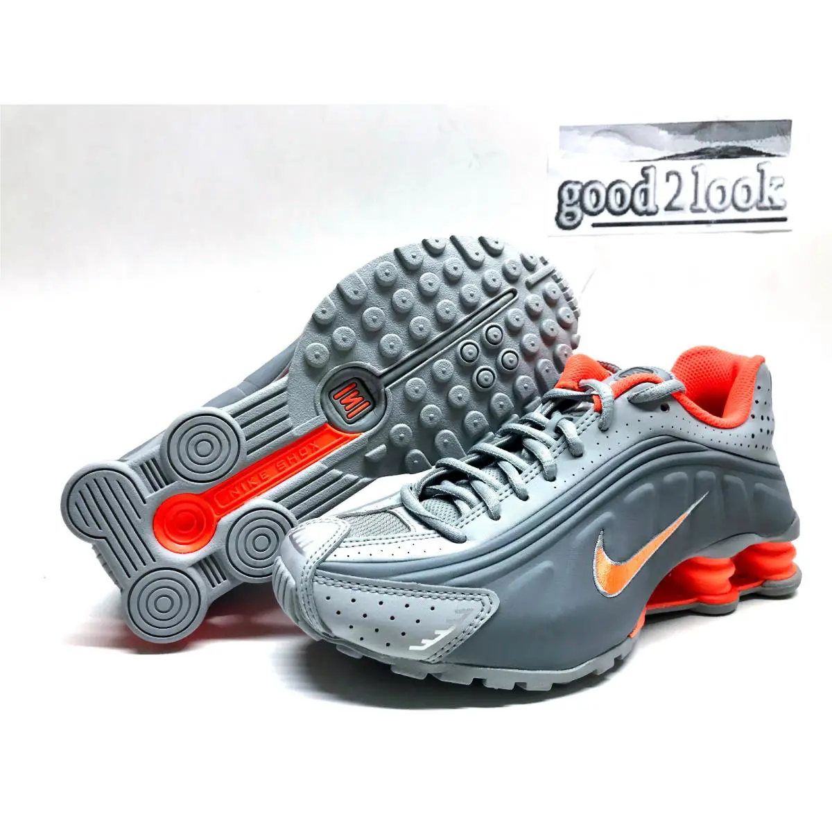 Nike shoes - Nike Shox R4 - Shox - Gray (UPC: 194274094657) 0