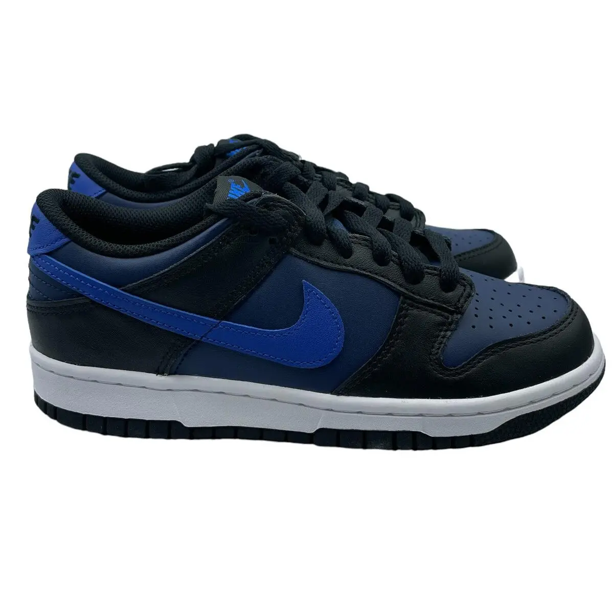 Nike Dunk Low Midnight Navy Black DH9765-402 GS Size 6Y - Midnight Navy
